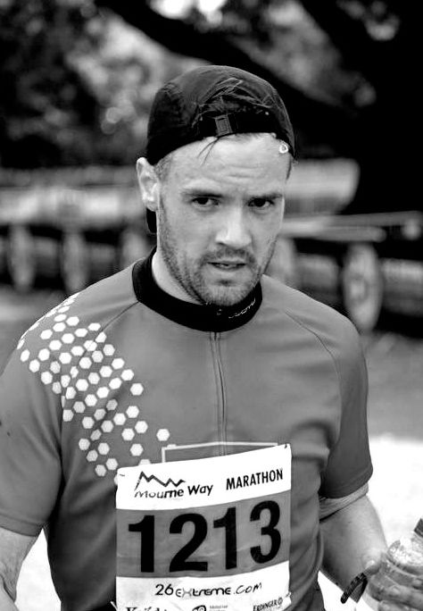 Gavin Oakes at the Mourne Way Marathon